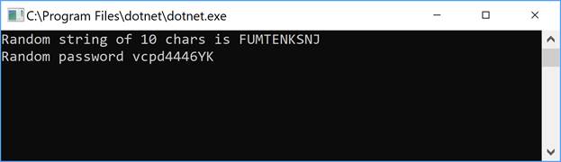  Generate A Random Password In C# And .NET Core